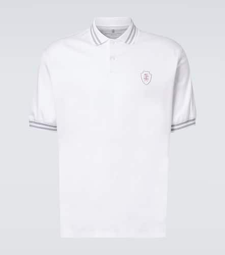 Cotton polo shirt - Brunello Cucinelli - Modalova