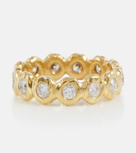 Ring Nesting Gem aus 18kt Gelbgold mit Diamanten - Octavia Elizabeth - Modalova