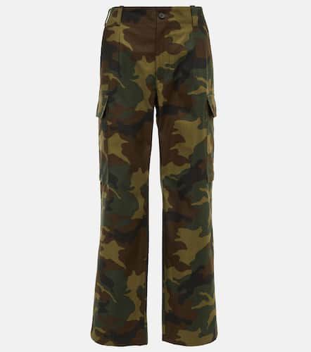 Yannic camouflage cotton twill cargo pants - Nili Lotan - Modalova