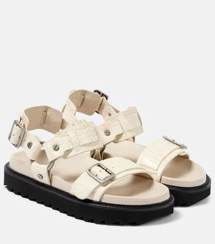 Plateausandalen aus Leder - Acne Studios - Modalova