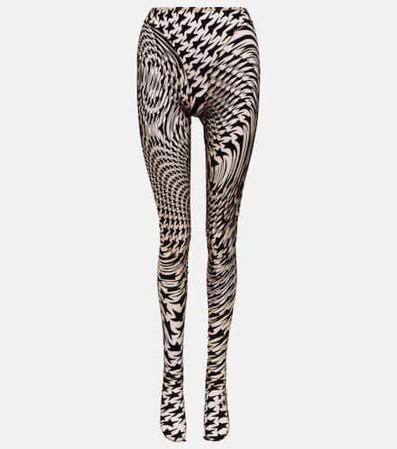 Mugler Bedruckte Strumpfhose - Mugler - Modalova