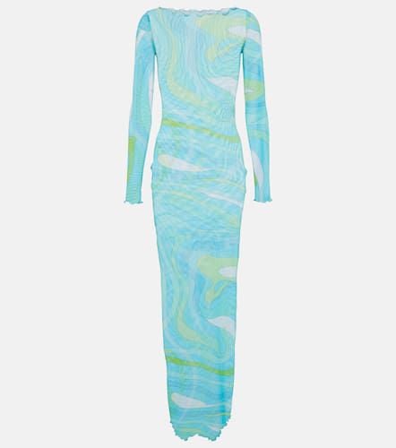 Pucci Marmo mesh maxi dress - Pucci - Modalova