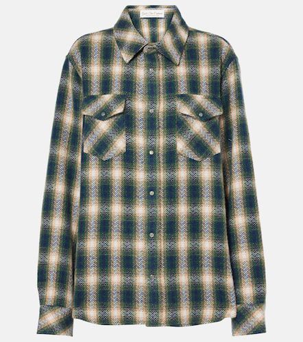 Tartan cashmere shirt - God's True Cashmere - Modalova