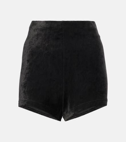 High-Rise Shorts Dirt aus Samt - Rick Owens - Modalova