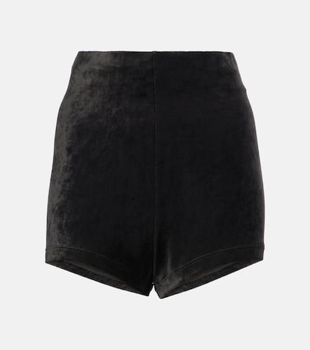 Lilies - Shorts Dirt in jersey di velluto - Rick Owens - Modalova