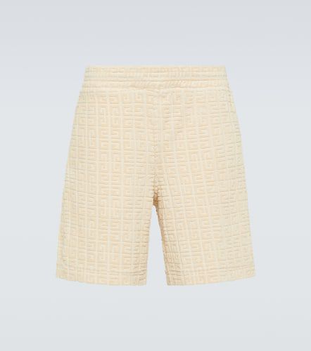G cotton-blend terry Bermuda shorts - Givenchy - Modalova