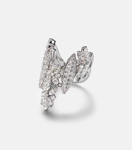 Y-Not 18kt white gold ring with diamonds - Yeprem - Modalova