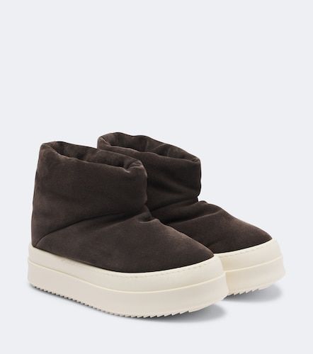 Stivaletti Mega Bumper in suede - Rick Owens - Modalova