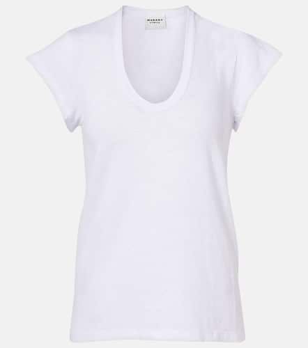 T-shirt Zankou in lino - Marant Etoile - Modalova