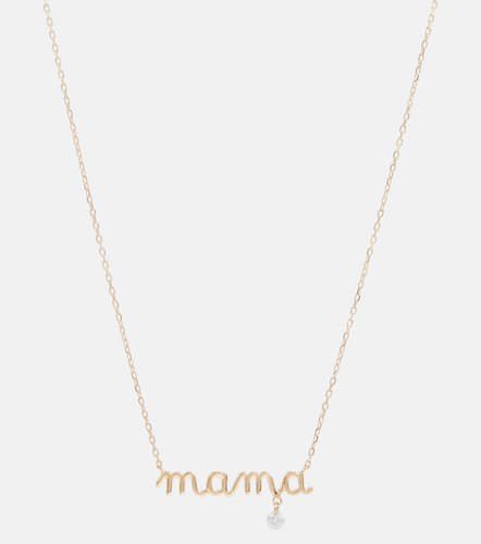 Persée Halskette Mama aus 18kt Gelbgold mit Diamant - Persee - Modalova