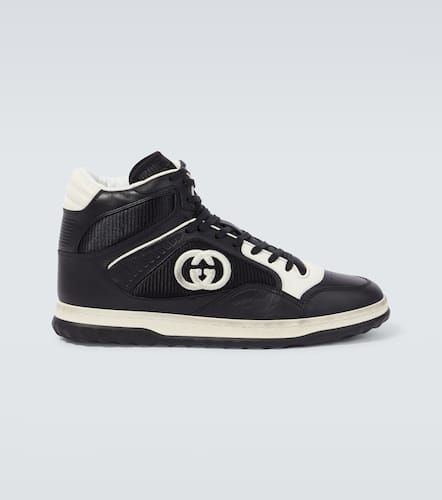 MAC80 leather high-top sneakers - Gucci - Modalova