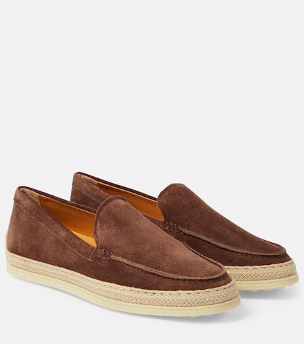 Espadrilles Gommino aus Veloursleder - Tod's - Modalova