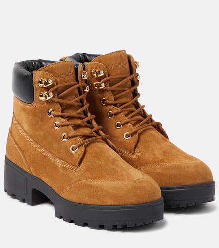 Givenchy Trekker suede combat boots - Givenchy - Modalova