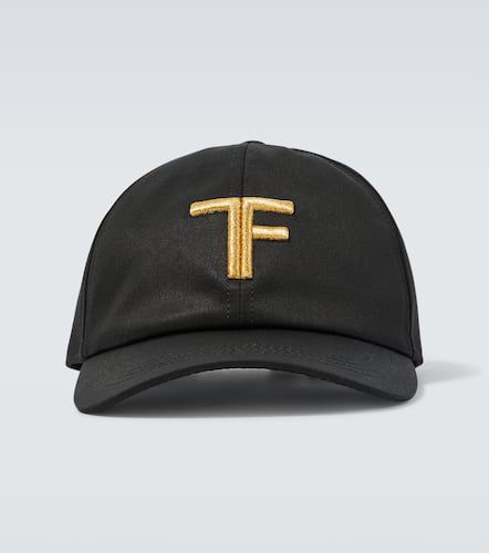 Gorra de lona de algodón bordada - Tom Ford - Modalova