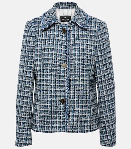 Chaqueta de tweed de mezcla de algodón - Etro - Modalova