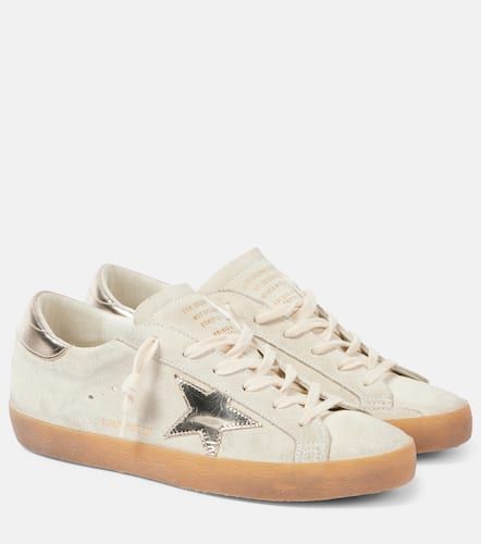 Baskets Super-Star en daim - Golden Goose - Modalova