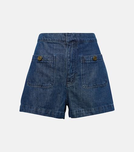 Patch Pocket Trouser denim shorts - Frame - Modalova