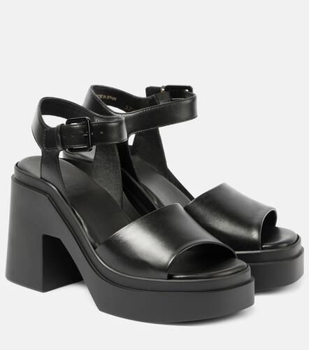 Nelio leather platform sandals - Clergerie - Modalova