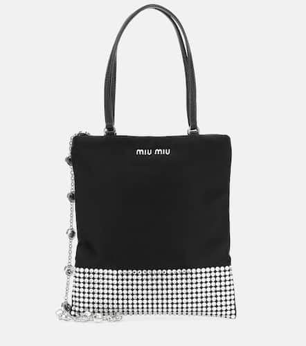 Miu Miu Crystal-embellished tote - Miu Miu - Modalova