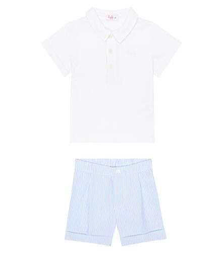 Baby - Set di polo e shorts in cotone - Il Gufo - Modalova