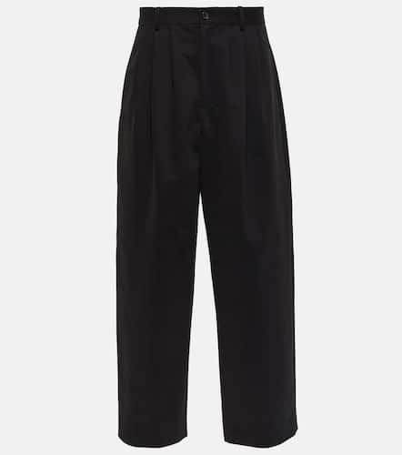 Rufos cotton and wool wide-leg pants - The Row - Modalova