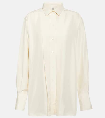 Toteme Pleated silk shirt - Toteme - Modalova