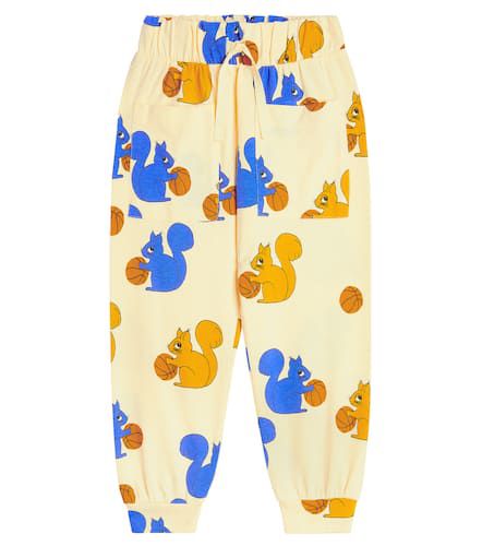 Squirrels cotton jersey sweatpants - Mini Rodini - Modalova