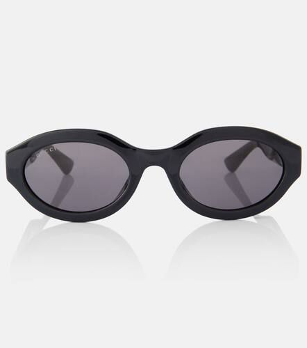 Gafas de sol ovaladas Minimal con GG - Gucci - Modalova
