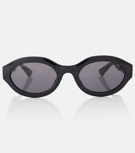 Gucci Minimal GG oval sunglasses - Gucci - Modalova