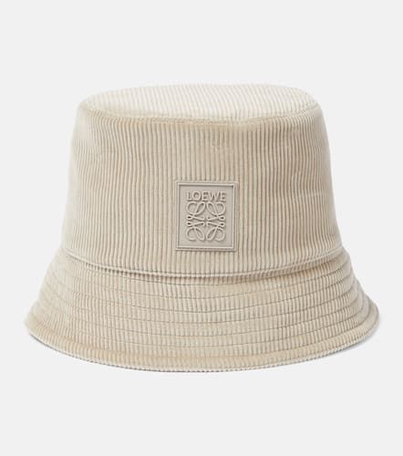 Loewe Anagram corduroy bucket hat - Loewe - Modalova
