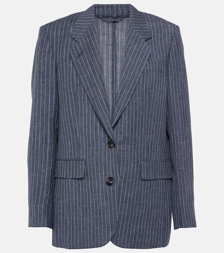 Belia pinstripe linen, wool and silk jacket - Loro Piana - Modalova
