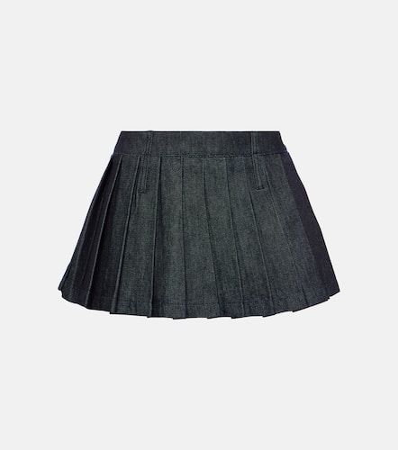 Minifalda Blake de denim plisada - The Frankie Shop - Modalova