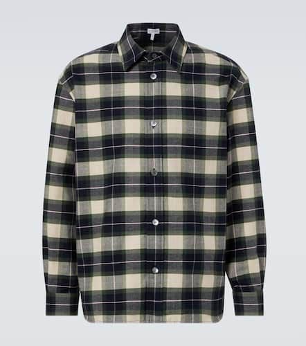 Loewe Checked cotton flannel shirt - Loewe - Modalova