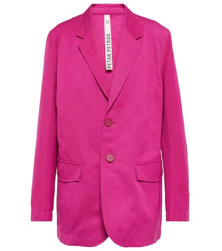 Blazer Issa in misto cotone - Petar Petrov - Modalova