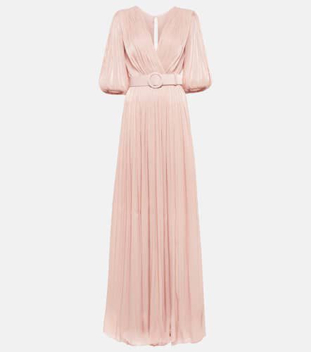 Brennie iridescent georgette gown - Costarellos - Modalova