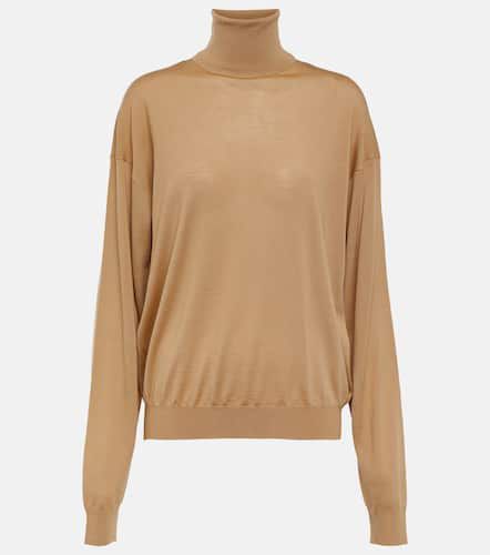 Rollkragenpullover aus Schurwolle - Saint Laurent - Modalova