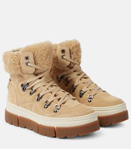 Schnürstiefel Vaduz aus Veloursleder mit Shearling - Bogner - Modalova