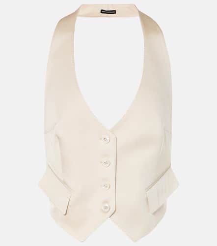 Tom Ford Silk and wool twill vest - Tom Ford - Modalova