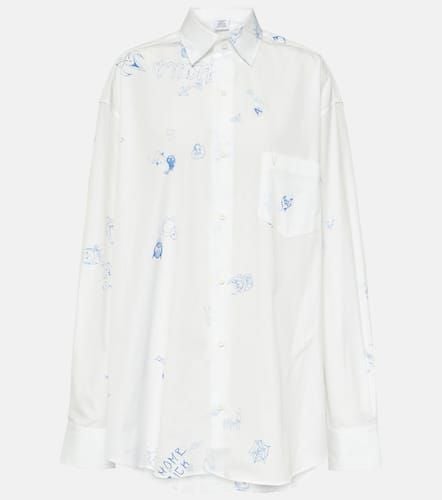 Vetements Printed cotton shirt - Vetements - Modalova