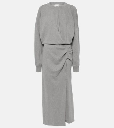 Salomon ruched cotton jersey midi dress - Marant Etoile - Modalova