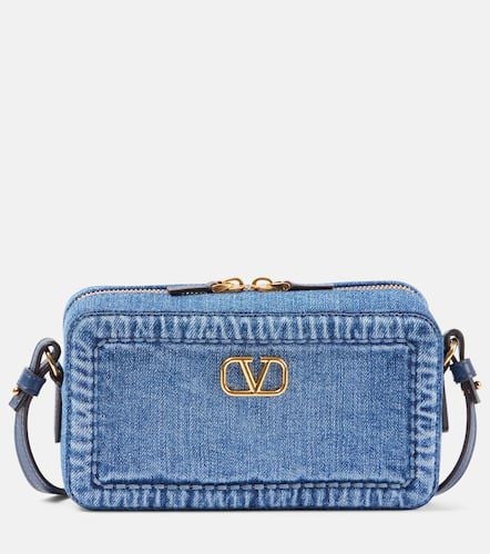 Alltime Mini denim shoulder bag - Valentino Garavani - Modalova