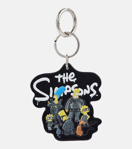 X The Simpsons TM & Â© 20th Television leather keychain - Balenciaga - Modalova
