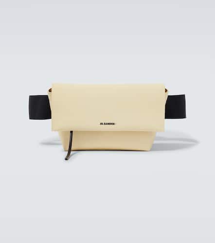 Leather-trimmed canvas belt bag - Jil Sander - Modalova