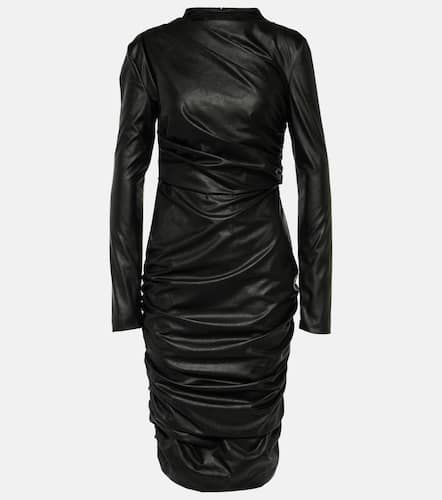 Ruched faux leather midi dress - Tom Ford - Modalova
