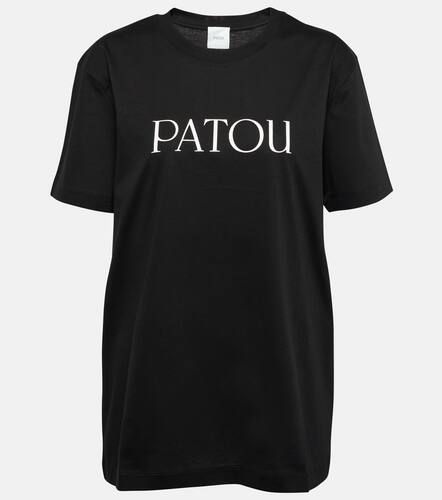 T-shirt in jersey di cotone con logo - Patou - Modalova