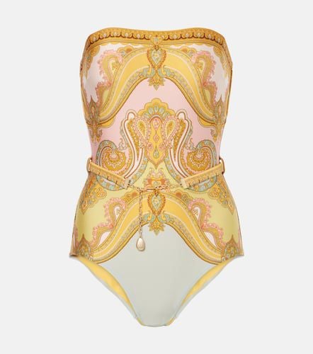 Maxine chain-detail paisley swimsuit - Zimmermann - Modalova