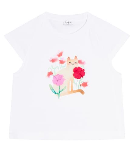 Camiseta en jersey de algodón floral - Il Gufo - Modalova