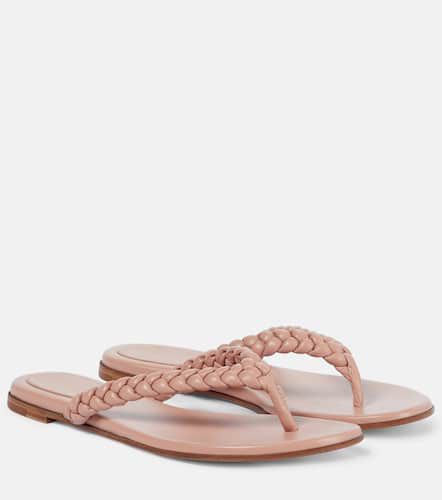 Sandalen Tropea aus Leder - Gianvito Rossi - Modalova