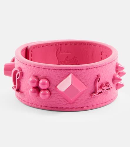 Paloma embellished leather bracelet - Christian Louboutin - Modalova