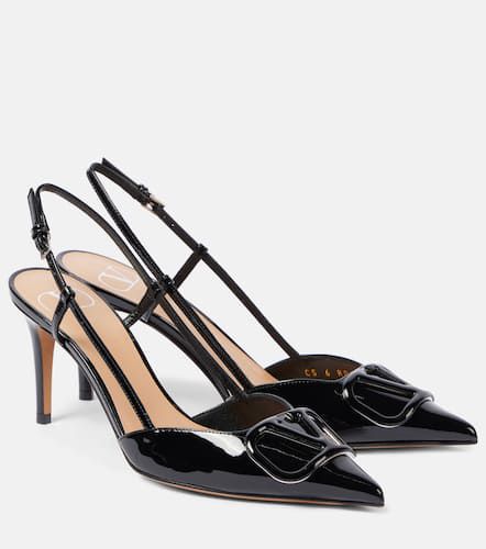 Pumps slingback VLogo Signature 80 in pelle - Valentino Garavani - Modalova